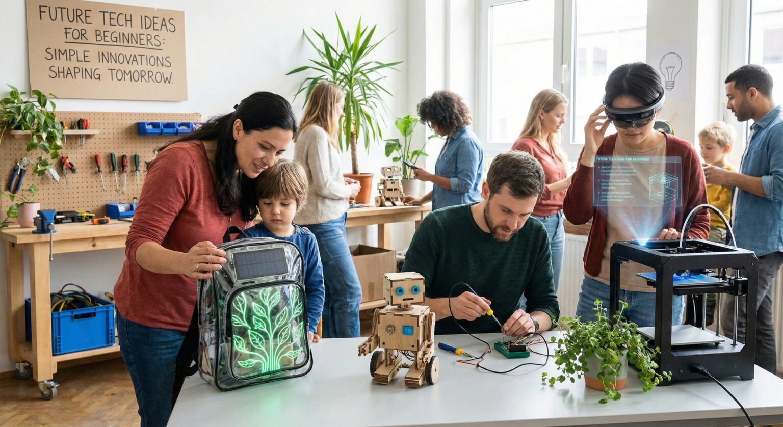 Future Tech Ideas for Beginners: Simple Innovations Shaping Tomorrow
