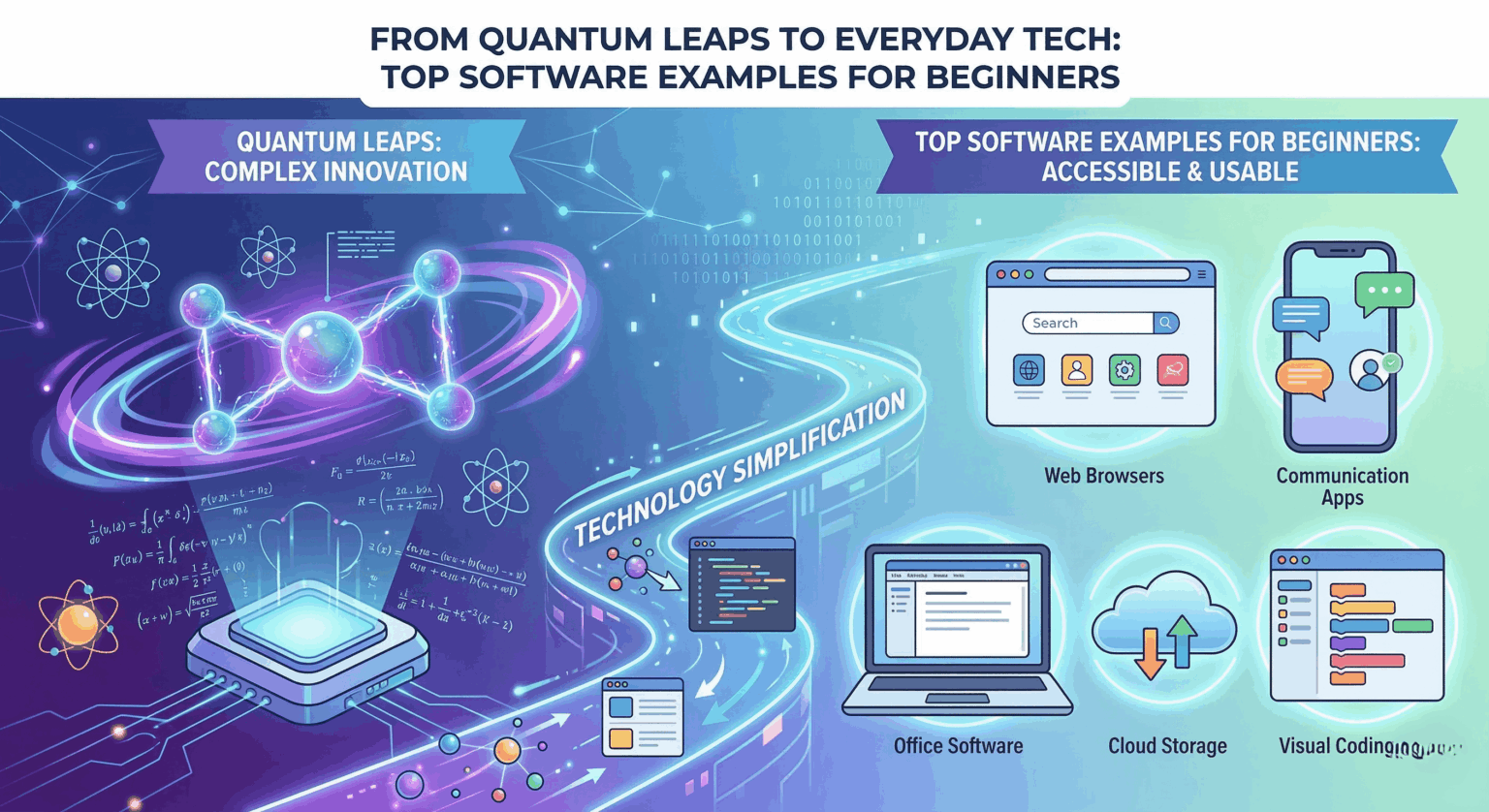 Tech Sub Example From Quantum Leaps to Everyday Tech: Top Software Examples for Beginners